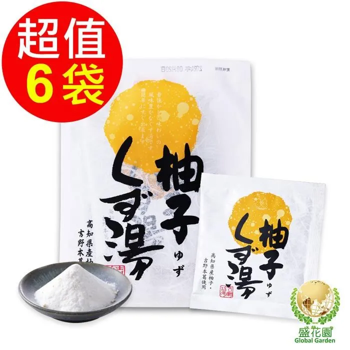 【盛花園】日本不二食品-柚子葛粉(6袋/組) 歷史價格詳細信息