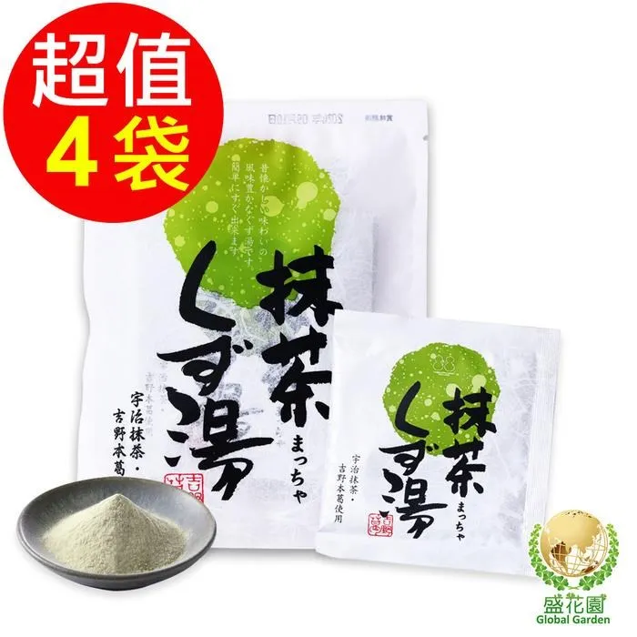 【盛花園】日本不二食品-抹茶葛粉(6袋/組) 歷史價格詳細信息