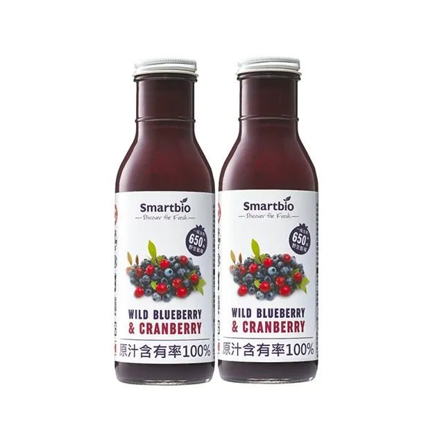 【智慧誠選】野生藍莓蔓越莓原漿精華飲(350毫升) 歷史價格詳細信息