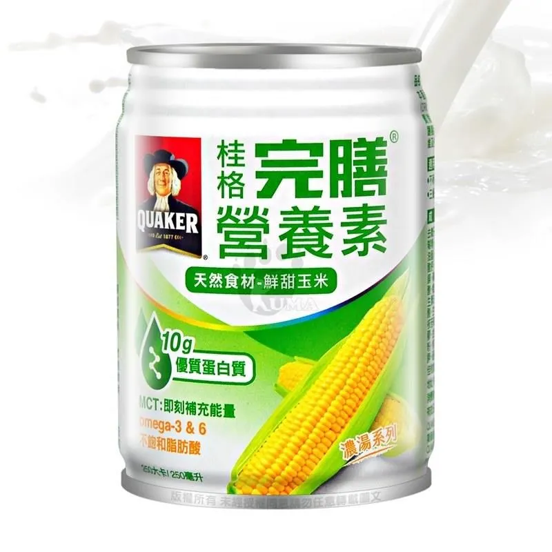 桂格完膳營養素 鮮甜玉米濃湯 250ml*24入/箱 (2箱) 歷史價格詳細信息