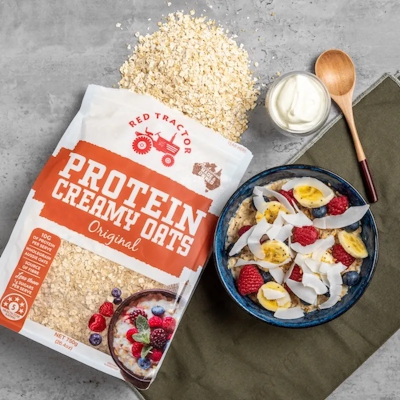 澳洲Red Tractor紅色拖拉機- 大豆蛋白燕麥片(750gx5包/箱) 歷史價格詳細信息