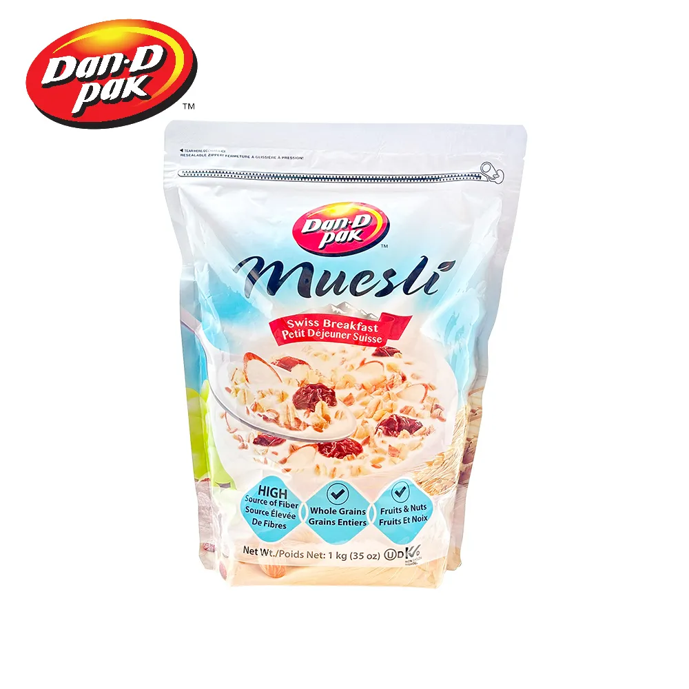 【Dan-D Pak 丹帝】瑞士早餐風味綜合穀片(1000公克)*2包組(燕麥、麥片、椰棗、葡萄乾、杏仁) 歷史價格詳細信息