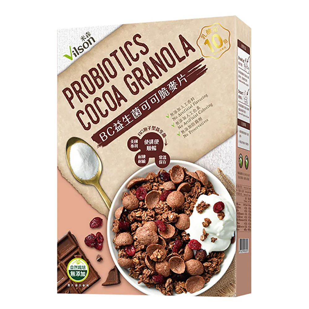 【米森 vilson】BC益生菌堅果脆麥片(300g/盒) 歷史價格詳細信息