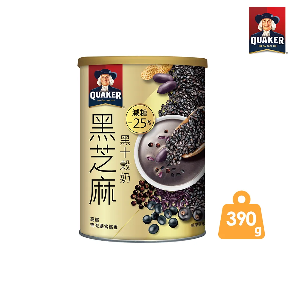 桂格 黑芝麻黑十榖奶(390g)[大買家] 歷史價格詳細信息