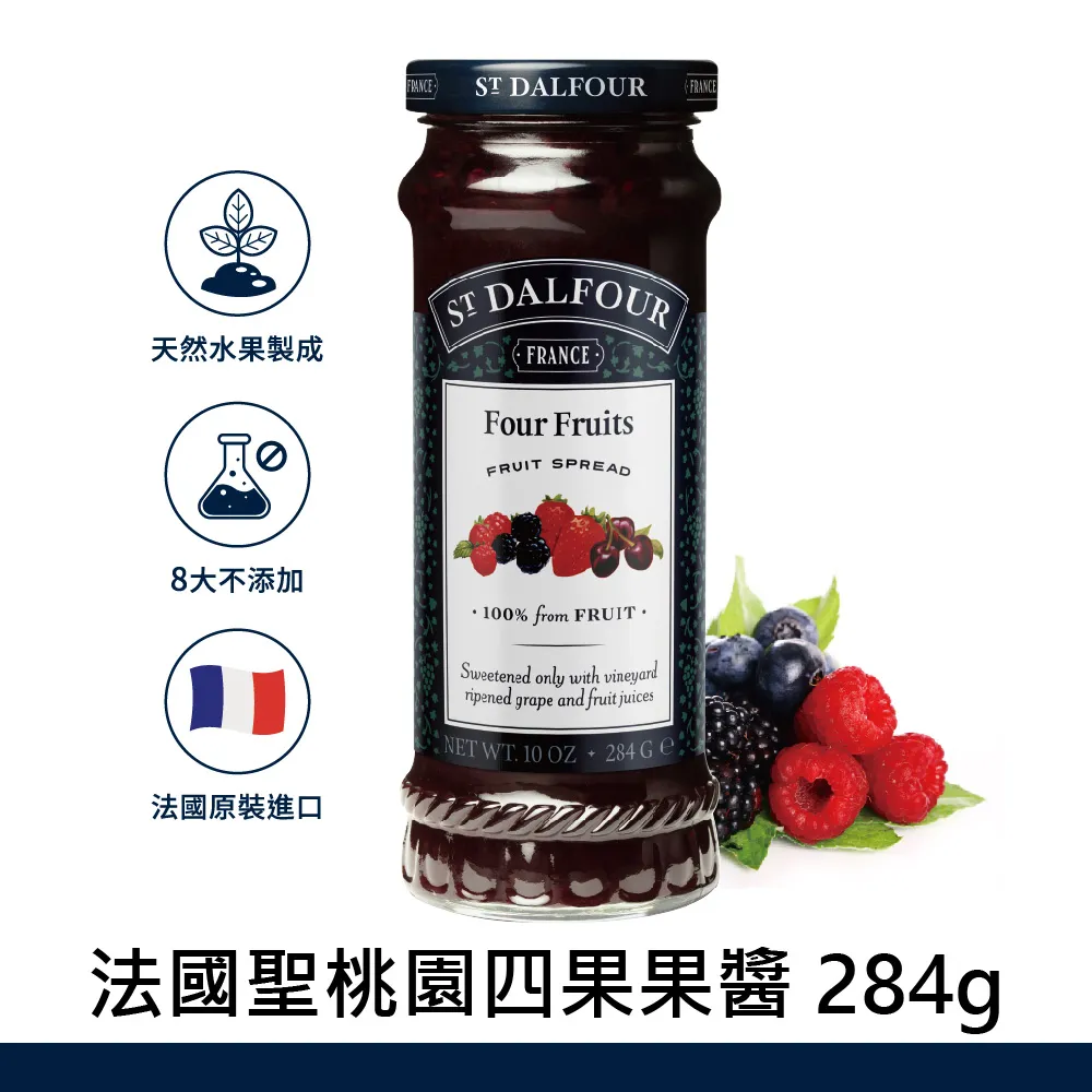 聖桃園天然四果綜合果醬284g克 x 1Can罐【家樂福】 歷史價格詳細信息