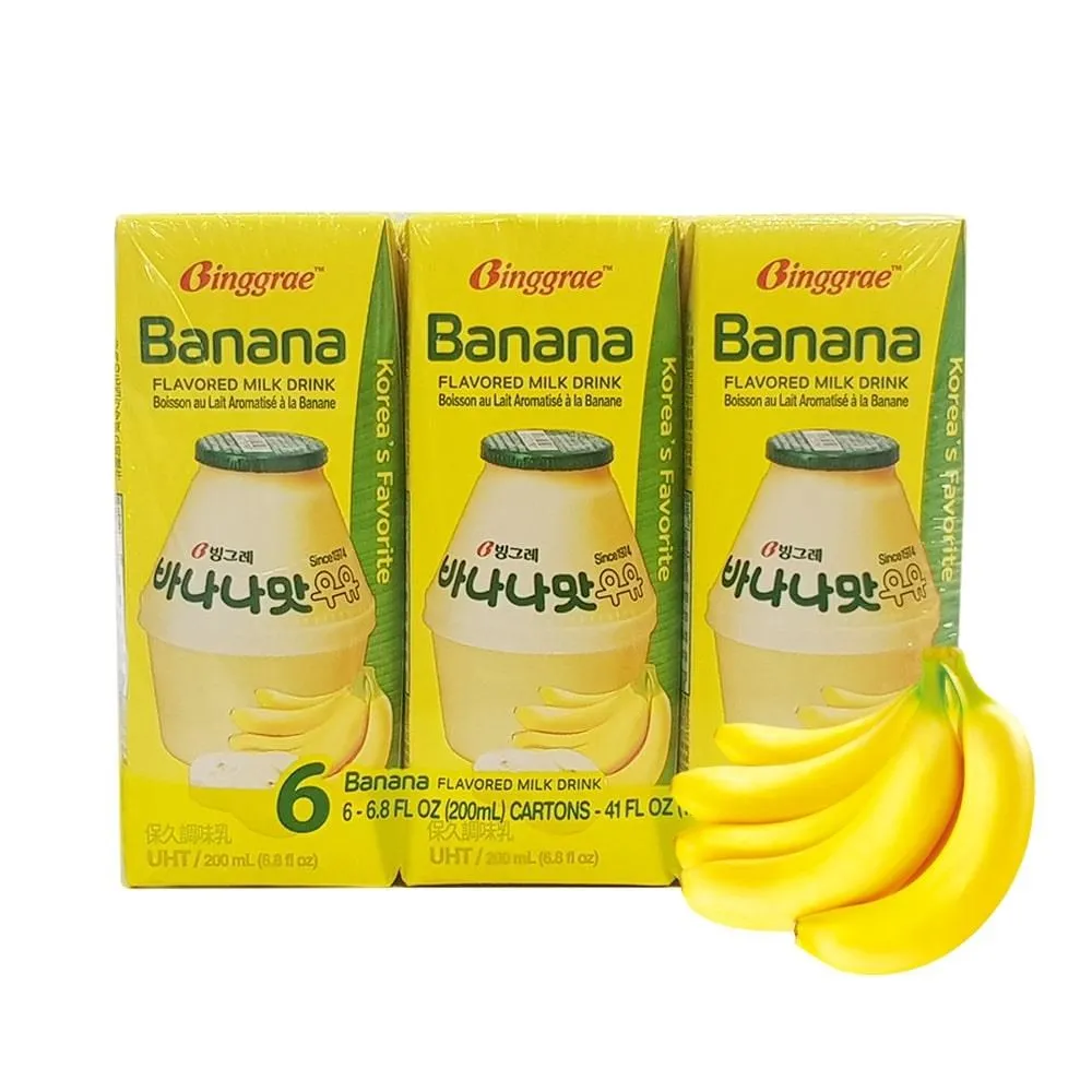Binggrae 香蕉牛奶 (200ml*6入) 歷史價格詳細信息