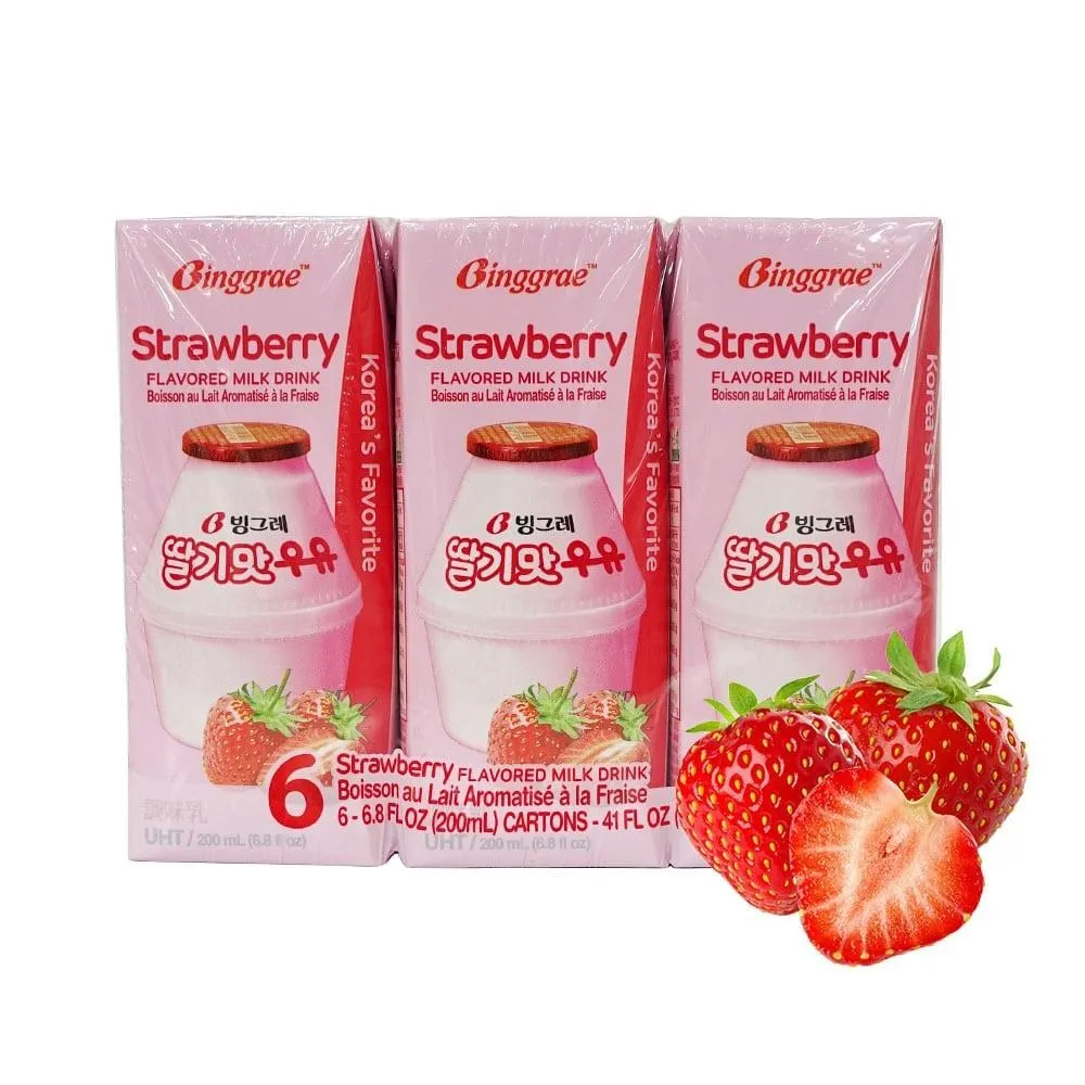 Binggrae 草莓牛奶 (200ml*6入) 歷史價格詳細信息