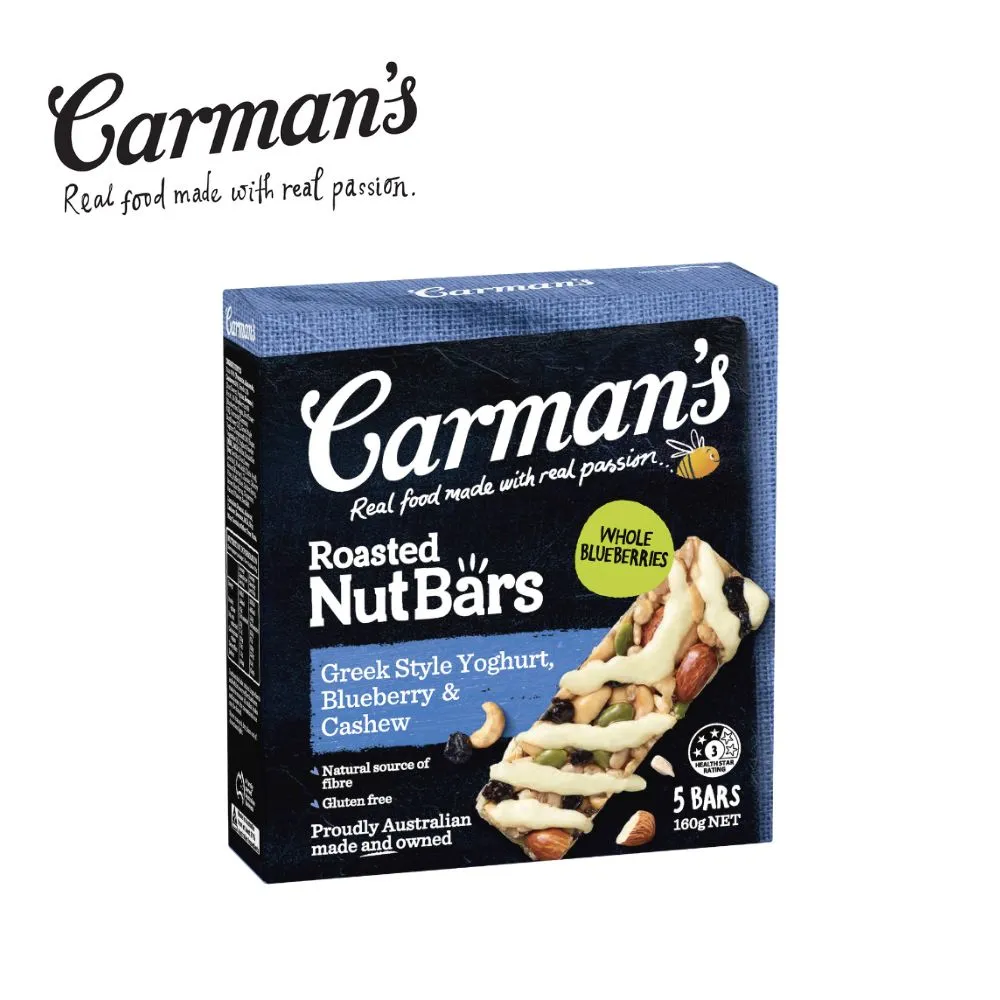 [澳洲 Carman’s] 莓果希臘優格大豆蛋白棒200g 歷史價格詳細信息