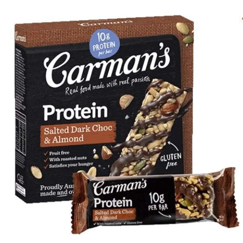 [澳洲 Carman’s] 黑可可蔓越莓大豆蛋白棒200g 歷史價格詳細信息