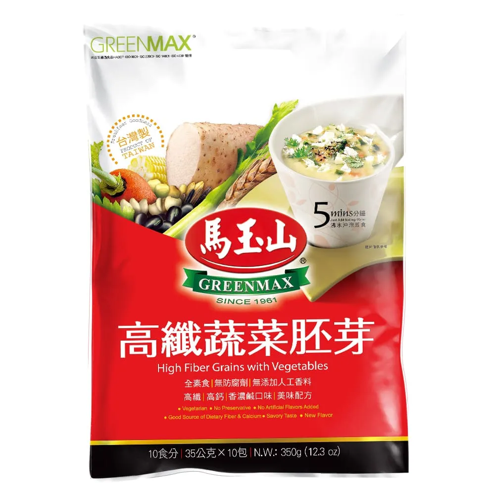 馬玉山高纖蔬菜胚芽35g克 x 10包【家樂福】 歷史價格詳細信息