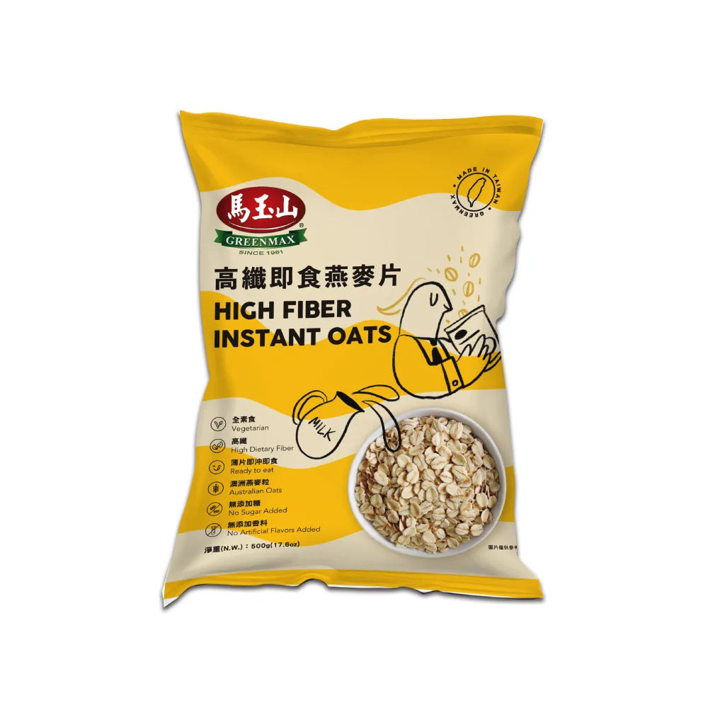 馬玉山    高纖即食燕麥片   500g  / 包 (A-003) 歷史價格詳細信息