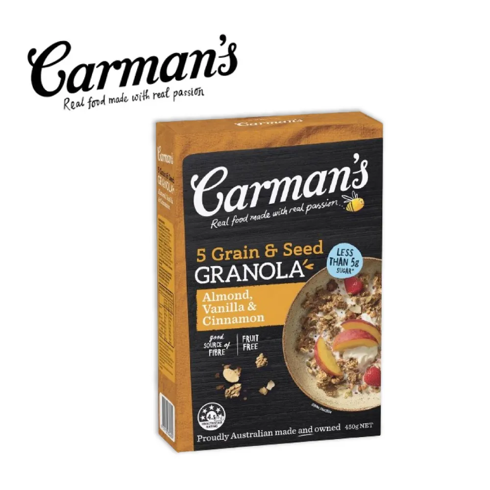 [澳洲 Carmans] 草莓莓果脆穀塊 (450g/盒) 歷史價格詳細信息
