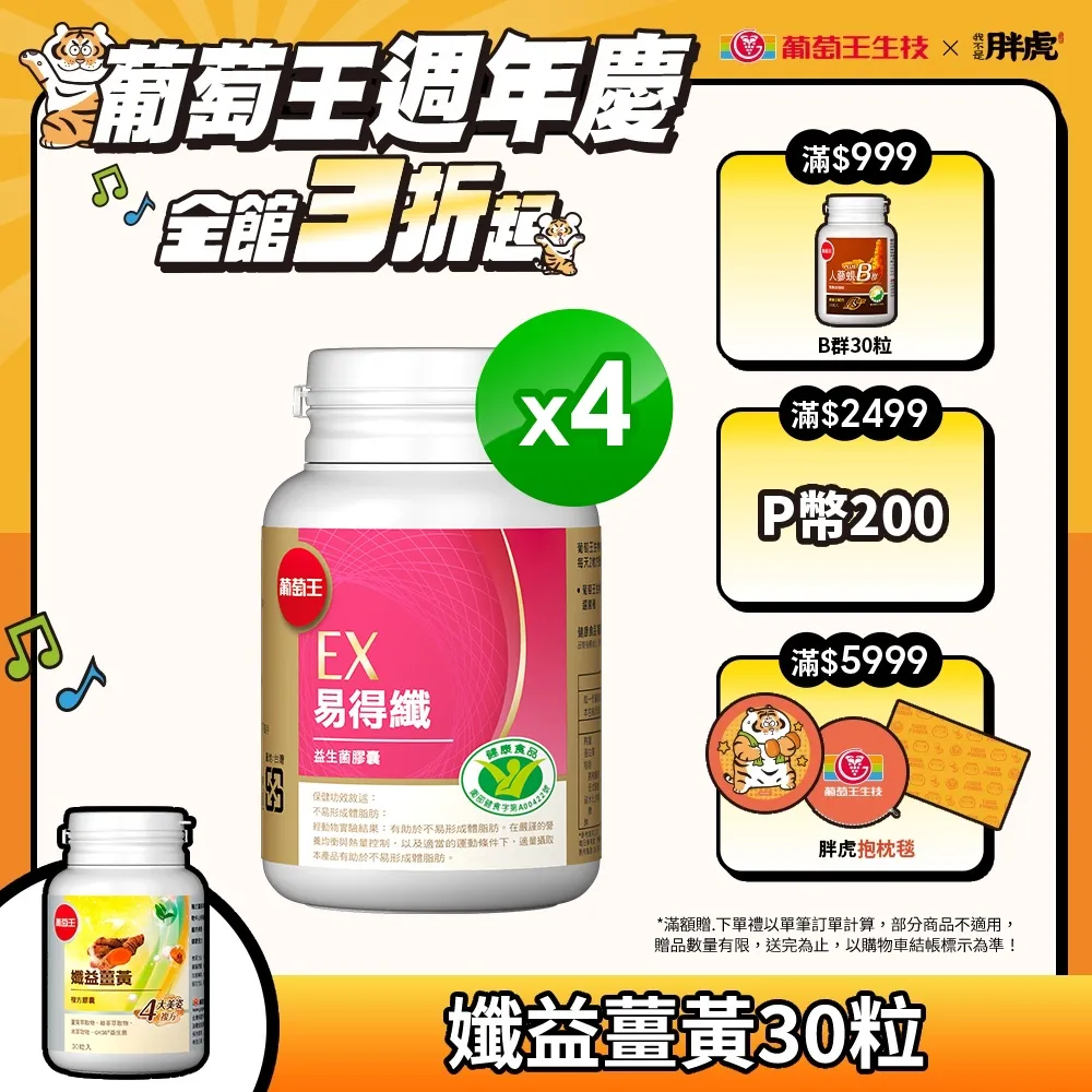 葡萄王 易得纖(30粒/瓶)(健字號認證) 歷史價格詳細信息