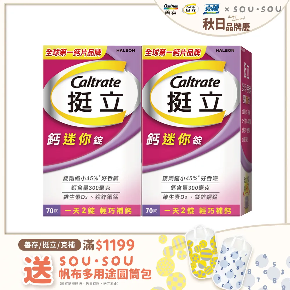 挺立 鈣迷你錠 70錠X2 歷史價格詳細信息