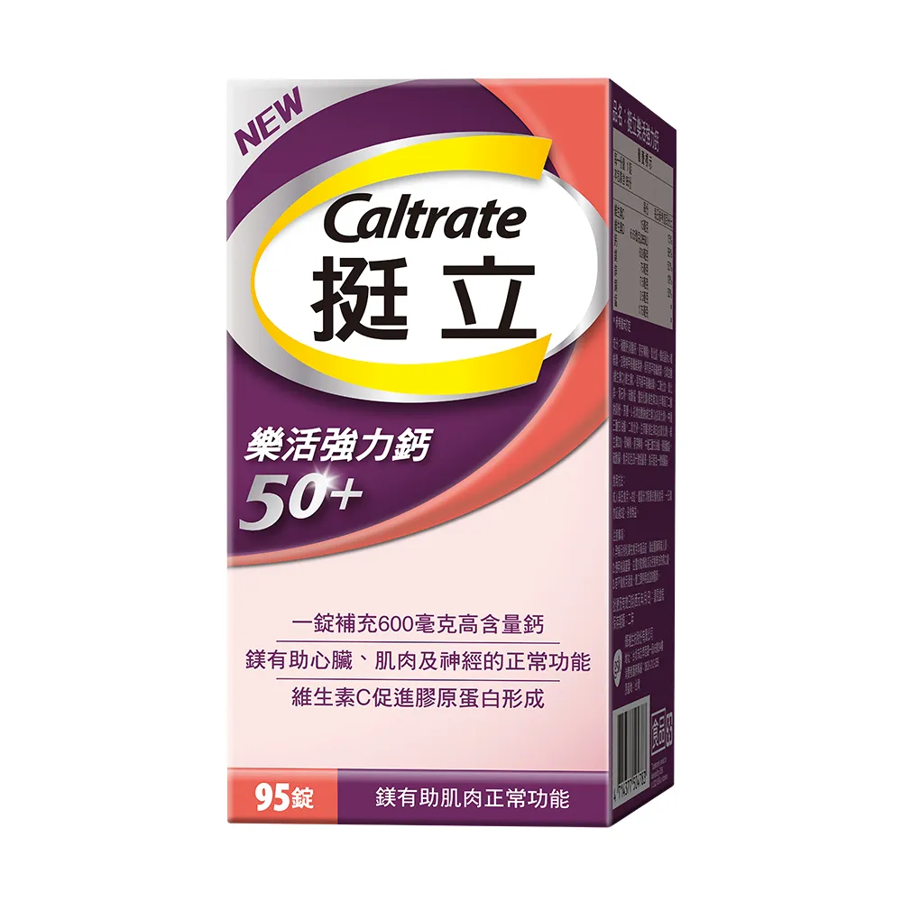 挺立 樂活強力鈣50+ (95錠X2盒) 歷史價格詳細信息