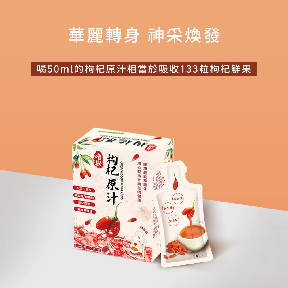 【華世】有機枸杞原汁隨身包盒裝(30ml X10包/盒)x2盒+波森莓(30ml X10包/盒)x1盒組 歷史價格詳細信息
