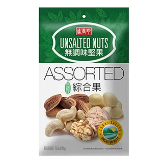 【盛香珍】無調味綜合果140g/包｜官方旗艦店 (無調味堅果、夾鏈袋) 歷史價格詳細信息