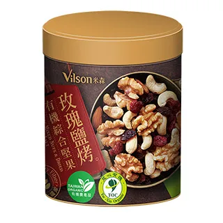 【米森 vilson】玫瑰鹽烤-有機杏仁腰果 (130g /罐) 歷史價格詳細信息