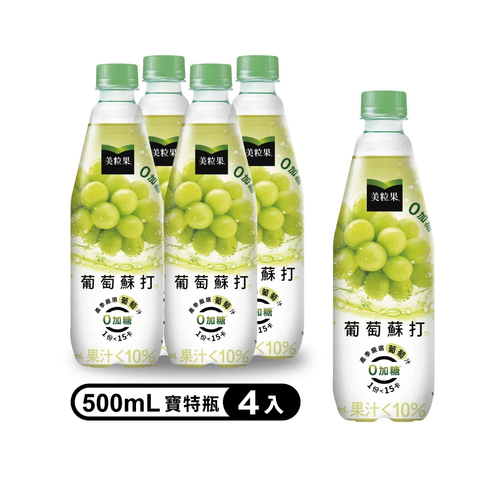 【Minute Maid 美粒果】零加糖葡萄蘇打隨型罐330ml(24入/箱) 歷史價格詳細信息