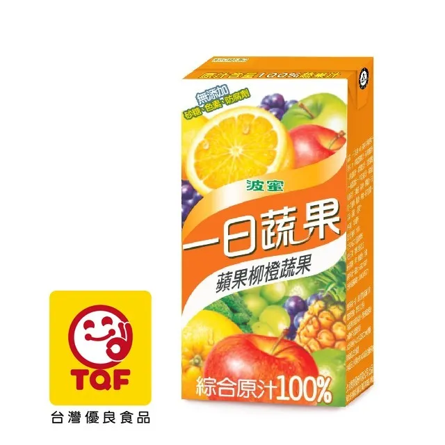 波蜜100%蘋果葡萄汁 160mlx6包/組  【大潤發】 歷史價格詳細信息