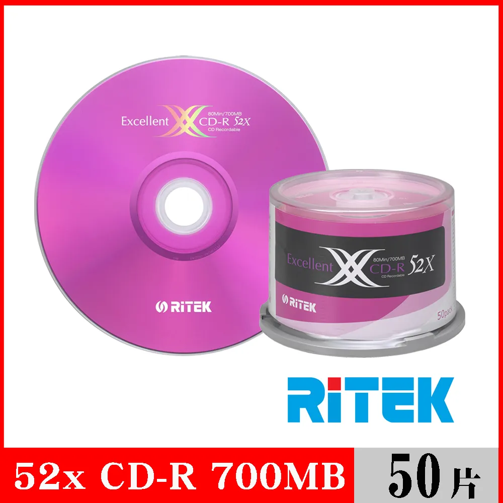 CDR CD-R 錸德 52X 50入 熱縮膜_GT【原廠公司貨】 歷史價格詳細信息