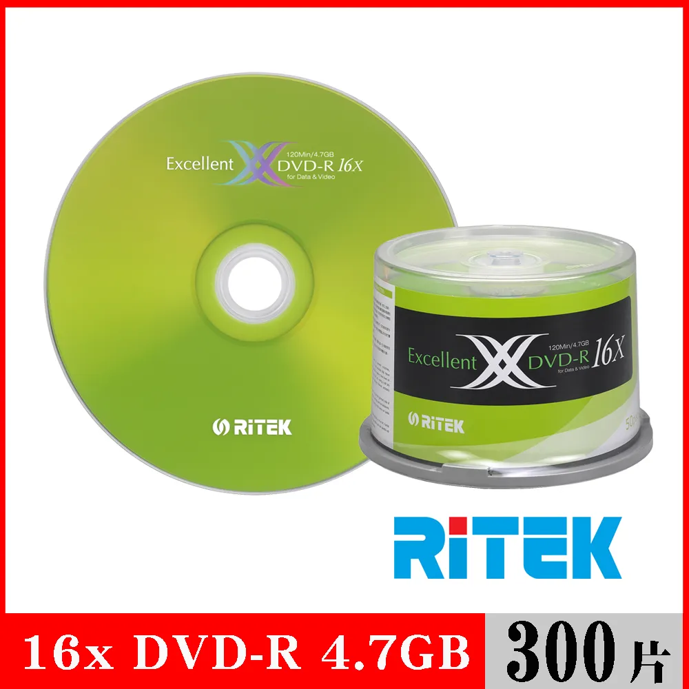 RITEK錸德 16X DVD-R 4.7GB X版/50片裸裝 歷史價格詳細信息