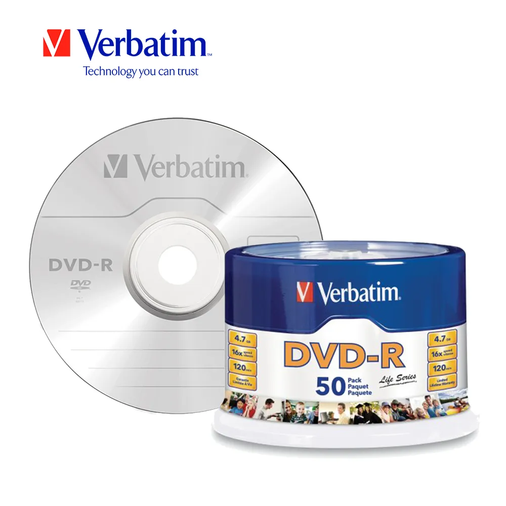 Verbatim 威寶 16x DVD-R 空白光碟片 燒錄片 藍鳳凰 原廠50片裝 歷史價格詳細信息