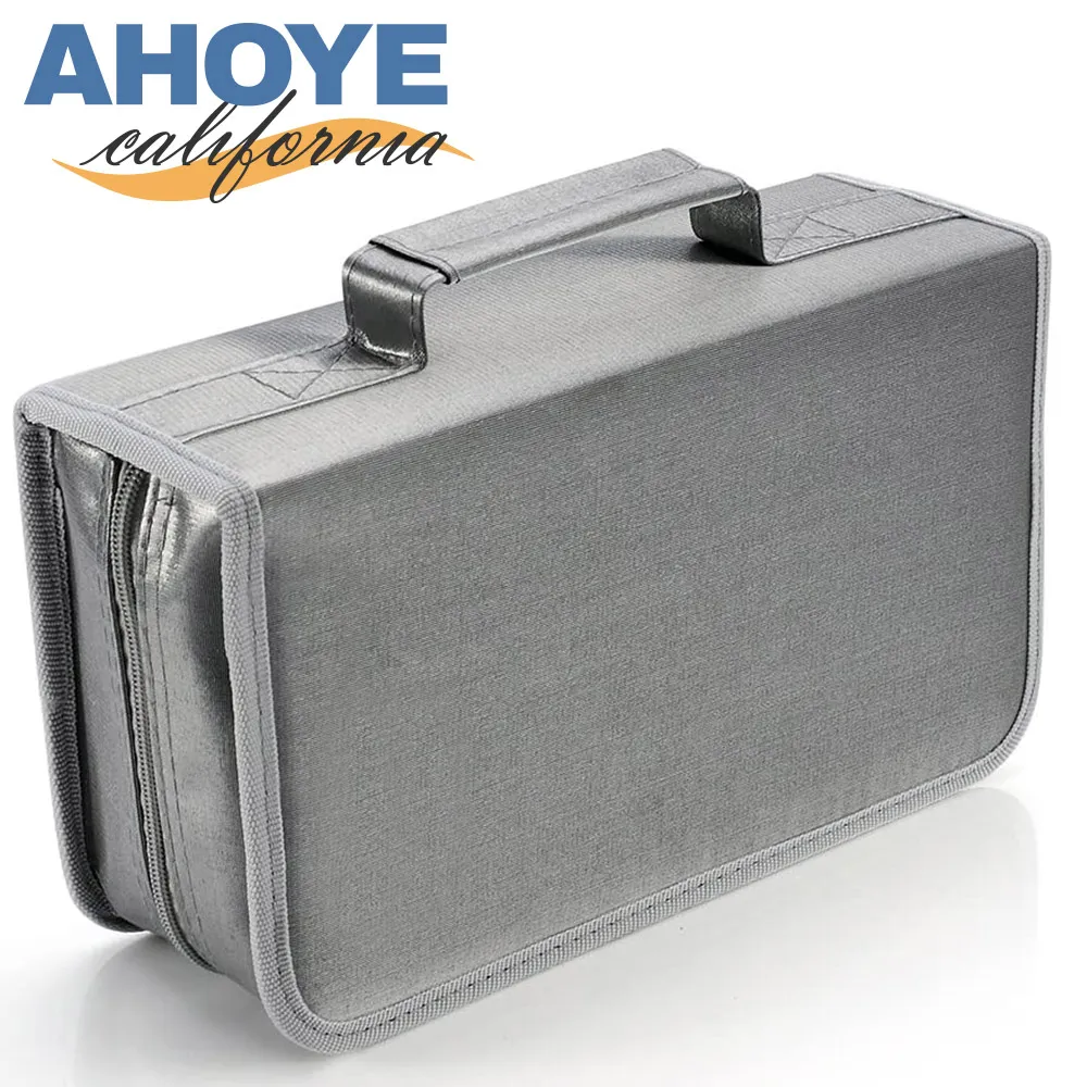 128片裝牛津布長型拉鏈款雙色光碟收納包(有提把) 5入/組 歷史價格詳細信息