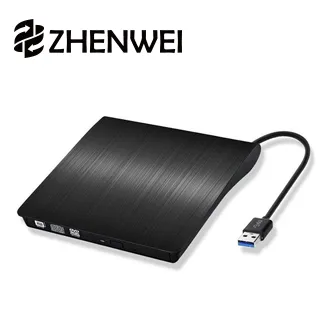 震威 ZHENWEI 髮絲紋 電腦外接式光碟機 type-c USB 雙接口 可讀取燒錄 dvd cd 歷史價格詳細信息
