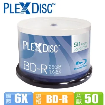 PLEXDISC BD-R 6x 50片 歷史價格詳細信息