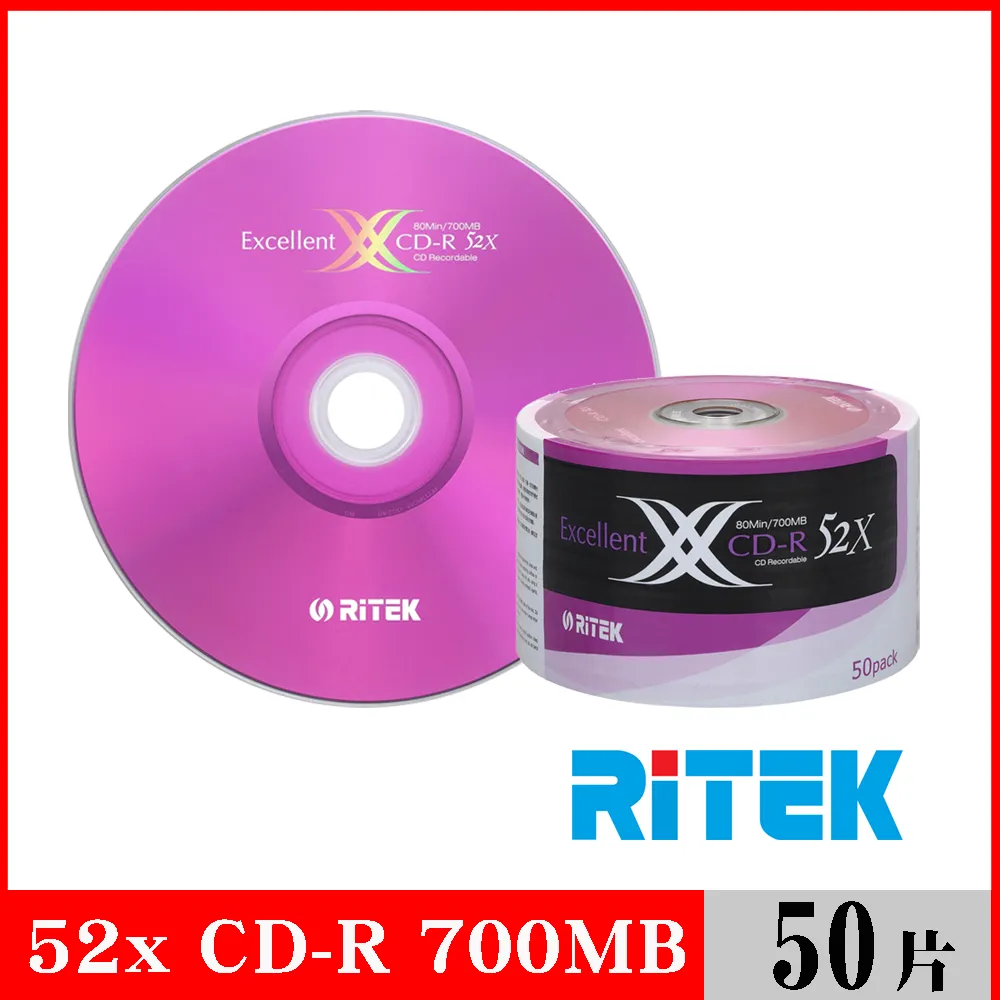 CDR CD-R 錸德 52X 50入 熱縮膜_GT【原廠公司貨】 歷史價格詳細信息
