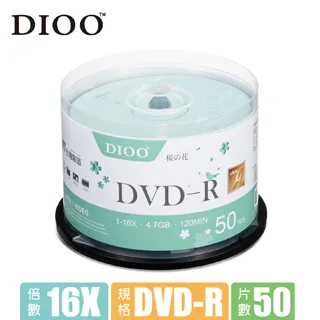 DIOO 櫻花版 52X CD-R 50片桶 台灣製造＊另有MEMOREX美瑞思/錸德/中環/銓茂隨機出貨 歷史價格詳細信息