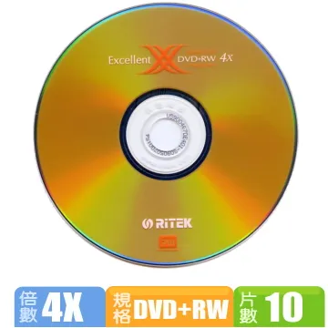 錸德 RiTEK X系列(二代)4X DVD+RW  10片布丁桶裝 歷史價格詳細信息