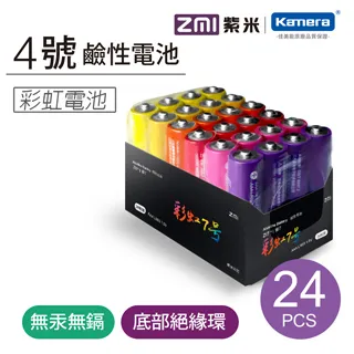 ZMI 紫米 鹼性 4號AAA電池 AA701 (20入) 歷史價格詳細信息