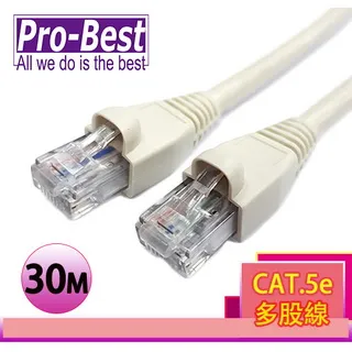 PRO-BEST UTP多股網路線CAT.6 1米 灰色 含接頭 歷史價格詳細信息