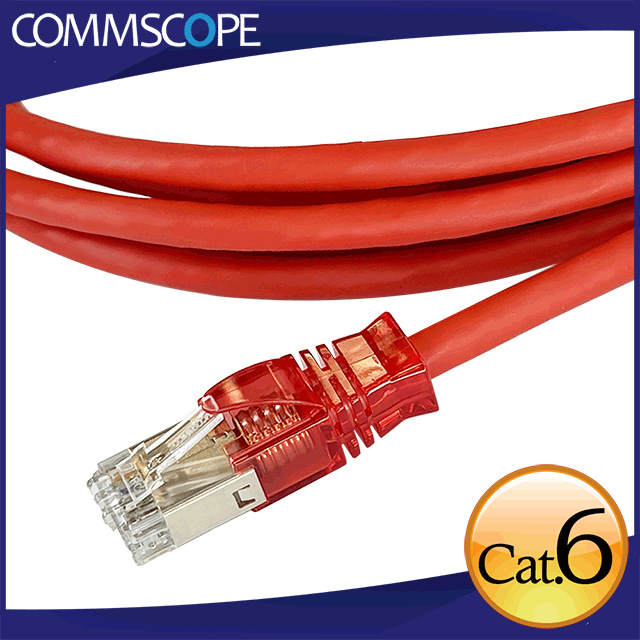 Commscope - AMP六類(CAT.6)3米無遮蔽網路線(紅色) 歷史價格詳細信息