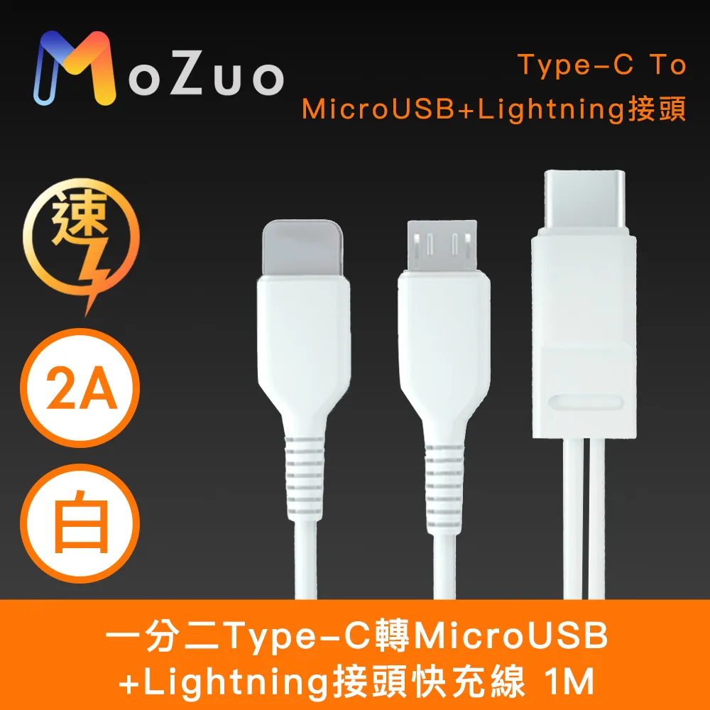 【魔宙】Type-C轉MicroUSB+Lightning+Type-C 5A/66W快充線 1.2M 歷史價格詳細信息