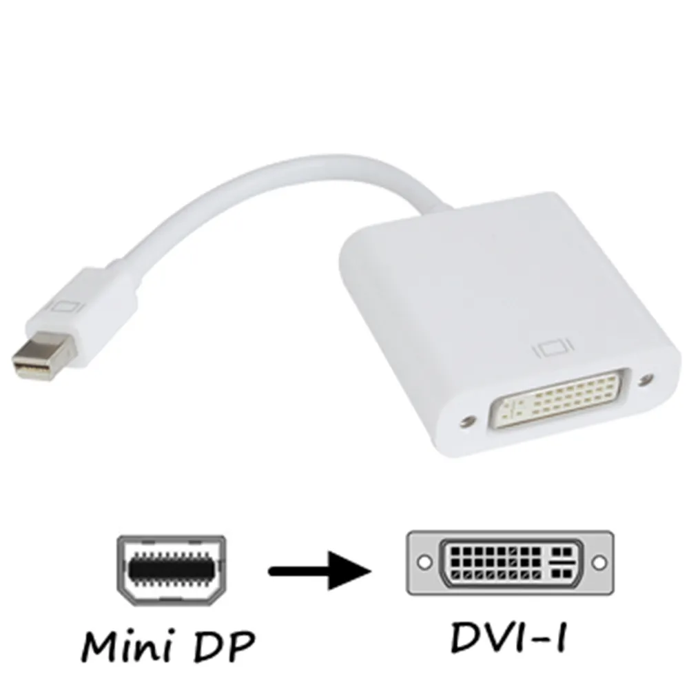 Mini DP轉DVI公對公影音轉接線Mini DisplayPort to DVI高清1080P公轉公訊號連接線1.8M 歷史價格詳細信息