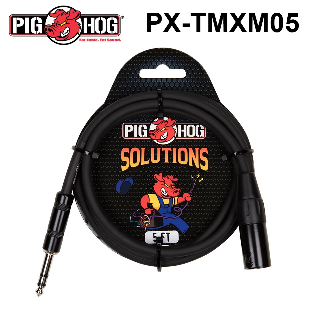 【PIG HOG】PX-TMXM05 TRS 公 XLR 公 5FT 監聽喇叭線(公司貨保證) 歷史價格詳細信息