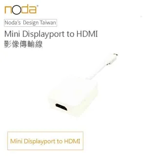 【Noda’s Design Taiwan】MiniDisplayPort to HDMI 影像轉接器 3米 歷史價格詳細信息
