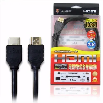 HDMI高畫質數位影音傳輸線(24K鍍金)-1.8米 [CBH-HDMI-018K] 【現貨】 歷史價格詳細信息