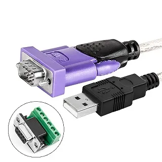 USB 2.0 轉 RS 485/422-公頭 通用串口線 3M-附DB9/F轉端子台(ZE723) 歷史價格詳細信息