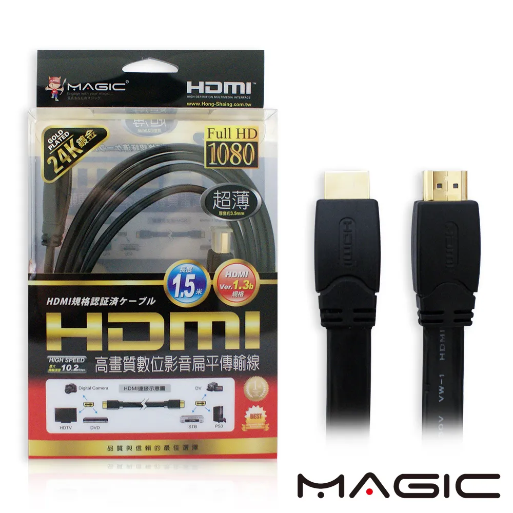HDMI高畫質數位影音傳輸線(24K鍍金)-1.8米 [CBH-HDMI-018K] 【現貨】 歷史價格詳細信息