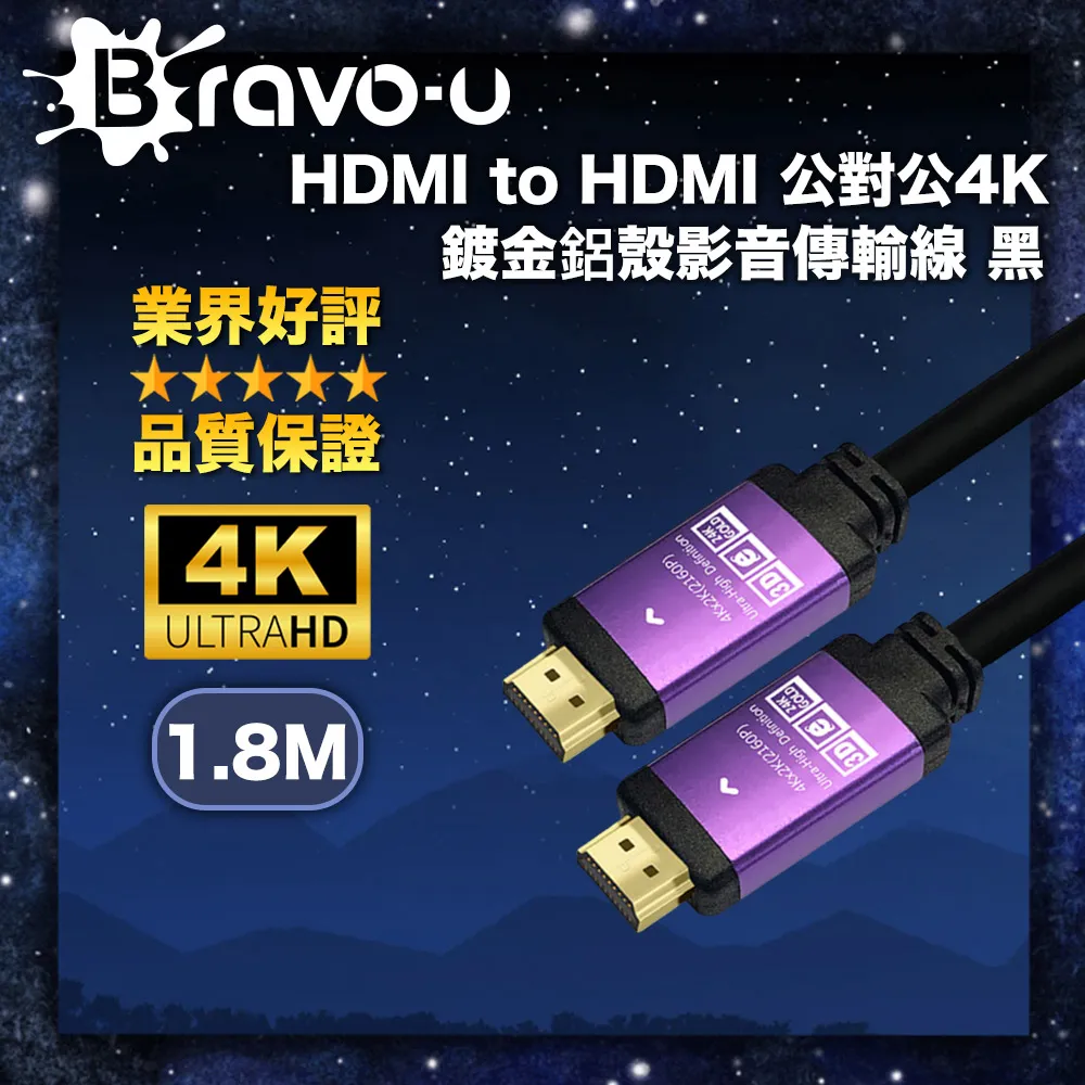 Bravo-u HDMI 1.4版 超高畫質金屬接頭傳輸線 (30米) 歷史價格詳細信息