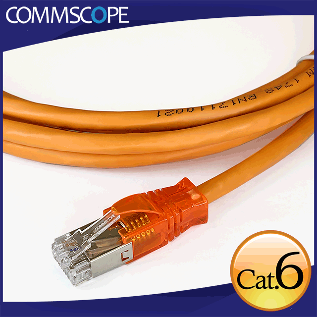 Commscope - AMP六類(CAT.6)5米無遮蔽網路線(紅色) 歷史價格詳細信息