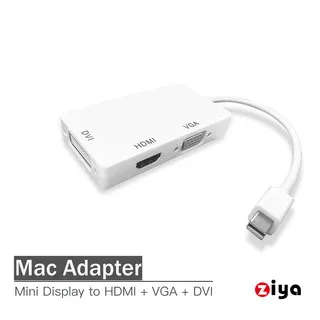 [ZIYA] Mac 轉接線 (Mini DisplayPort to HDMI) 視訊轉接線 - 輕短型 歷史價格詳細信息