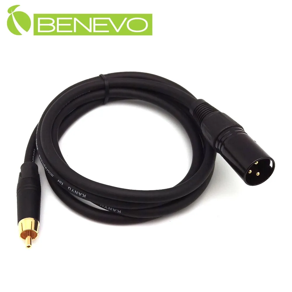 BENEVO 1米 RCA公頭轉XLR(Cannon接頭)母頭 非平衡式音訊連接線 歷史價格詳細信息