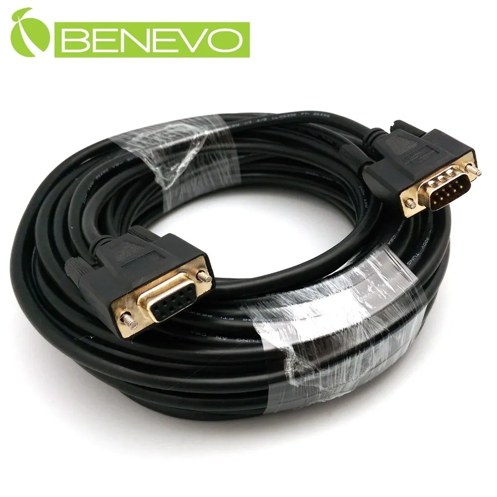 BENEVO直通型 50cm 一母對二公鍍金接頭RS232串列埠訊號延長線 歷史價格詳細信息