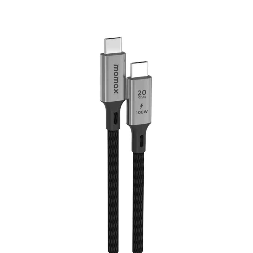Momax Elite Link 240W PD USB-C USB4 40Gbps 編織充電傳輸線 (1m) - 黑色 歷史價格詳細信息