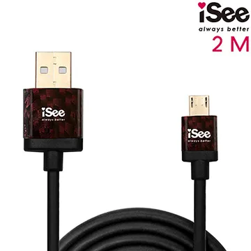 iSee Micro USB 雙面USB充電/IS-C39/資料傳輸線/快速充電/高速傳輸/扁線寬版充電資料傳輸線/電源線/1.2米/SeeHot 嘻哈部落 歷史價格詳細信息